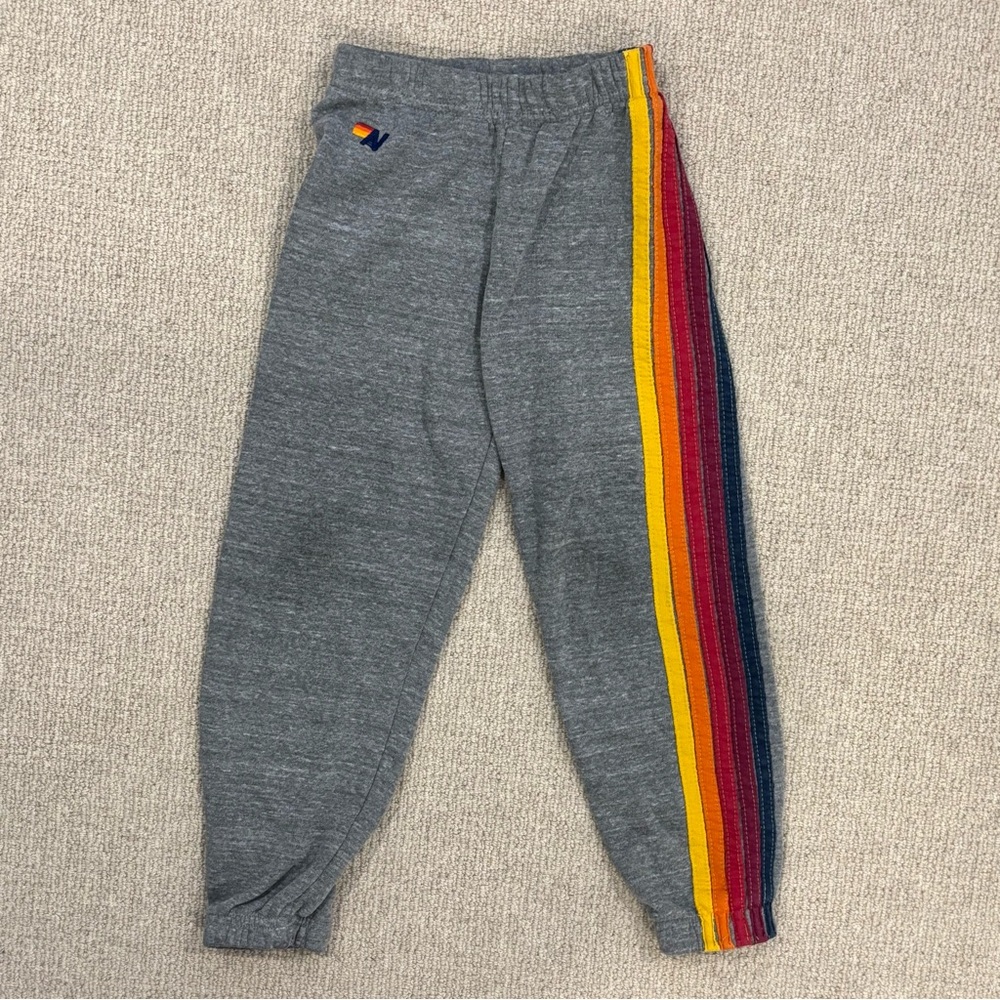 Kids aviator nation grey sweatpants